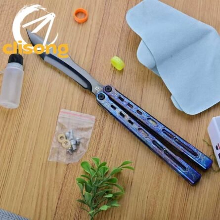 Titus Echo Original Balisong with Titanium Handle - Image 3