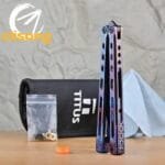 Titus Echo Original Balisong with Titanium Handle - Image 10