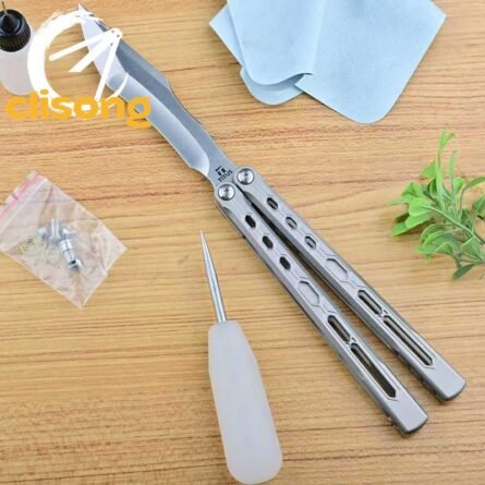 Titus Echo Original Balisong with Titanium Handle - Image 11