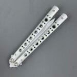 Banshu BM67 Balisong Clone 7075 Aluminum Handle with False - Image 6