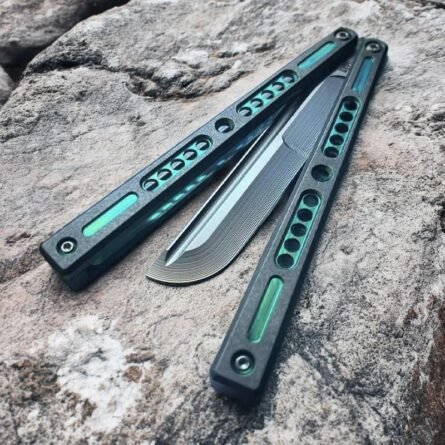 Zunmade Solo Balisong Clone Titanium alloy-handle Balisong - Image 8