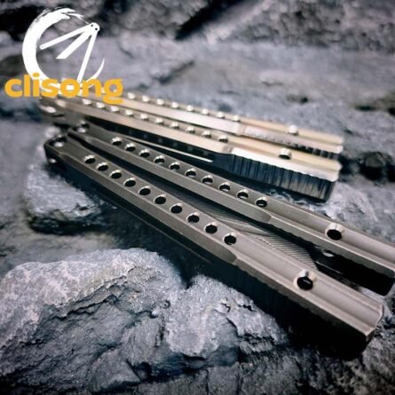 NEW Baliplus Orca V1.5 and V2 Titanium Balisong - Image 8