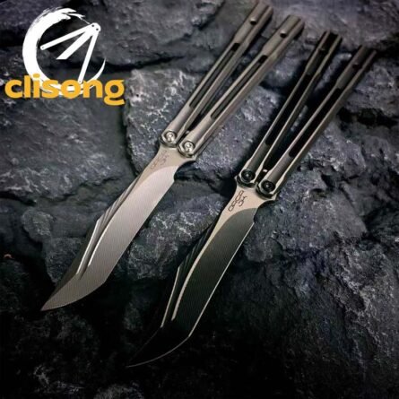 NEW Baliplus Orca V1.5 and V2 Titanium Balisong - Image 5