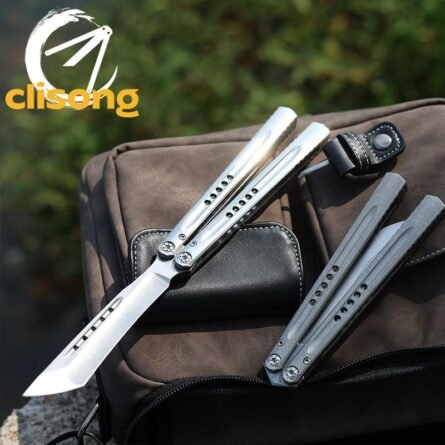 AKD & Baliplus Original Collaborative Design Vowblade Titanium Alloy Handle Balisong - Image 9
