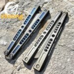 Zunmade Solo Balisong Clone Titanium alloy-handle Balisong - Image 6