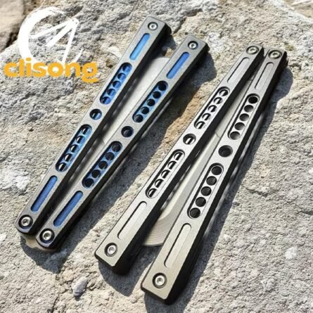 Zunmade Solo Balisong Clone Titanium alloy-handle Balisong - Image 6