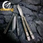 NEW Baliplus Orca V1.5 and V2 Titanium Balisong - Image 2