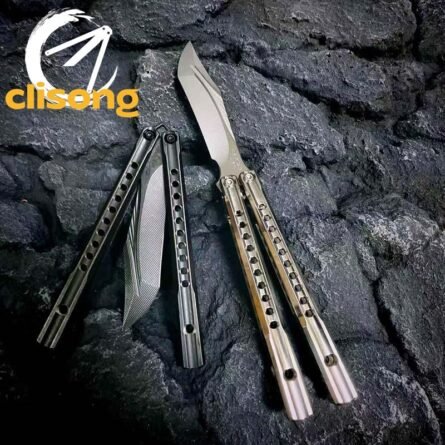 NEW Baliplus Orca V1.5 and V2 Titanium Balisong - Image 2