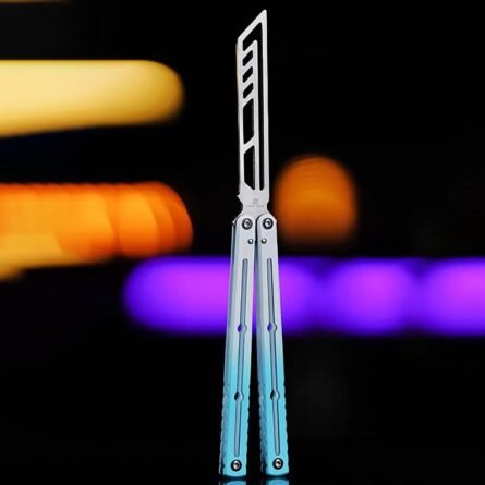 ARMED SHARK Steel Kraken V3 Balisong Clone Teflon Coating - Image 12