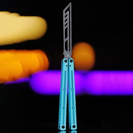 ARMED SHARK Steel Kraken V3 Balisong Clone Teflon Coating - Image 9