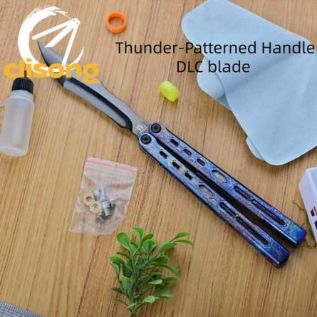 Titus Echo Original Balisong with Titanium Handle - Image 16