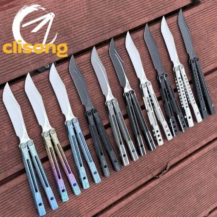 NEW Baliplus Orca V1.5 and V2 Titanium Balisong - Image 4