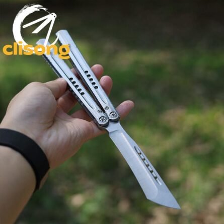 AKD & Baliplus Original Collaborative Design Vowblade Titanium Alloy Handle Balisong - Image 13