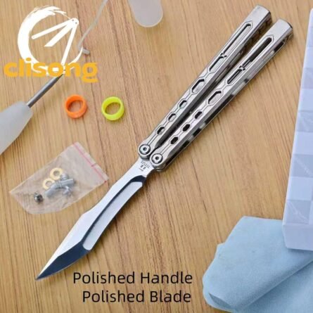 Titus Echo Original Balisong with Titanium Handle - Image 20