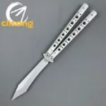 Banshu BM67 Balisong Clone 7075 Aluminum Handle with False