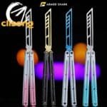 ARMED SHARK Steel Kraken V3 Balisong Clone Teflon Coating