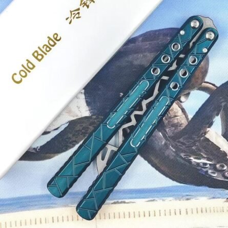 Cold blade Shattered v1 Balisong Clone Aluminum Bushings System - Image 7