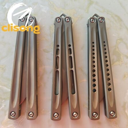 DI Made Embargo Balisong Clone with Titanium Handle