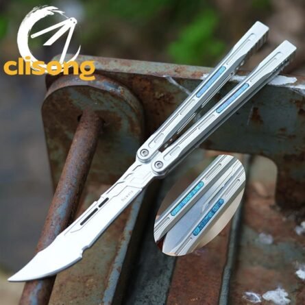 Newera Jinghong Original 7075 Aluminum Handle and Blade Balisong
