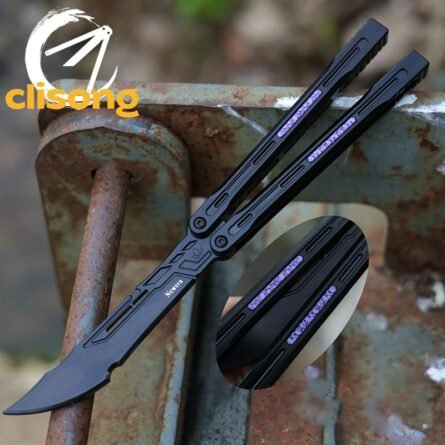 Newera Jinghong Original 7075 Aluminum Handle and Blade Balisong - Image 5