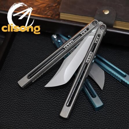Baliplus Medusa Balisong Clone Titanium Handle - Image 4
