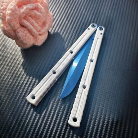 Baliplus Kraken V3: Ceramic-Coated Handle & Sapphire Blade Balisong - Image 7