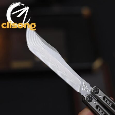Baliplus Medusa Balisong Clone Titanium Handle - Image 6