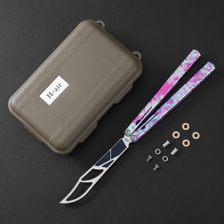 H-air YanBieGu V2 Original Balisong Aluminum Alloy Handle - Image 7