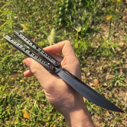 Blade Island Kongming Original Balisong with 7075 Aluminum Handle - Image 9