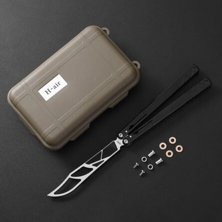 H-air YanBieGu V2 Original Balisong Aluminum Alloy Handle - Image 8