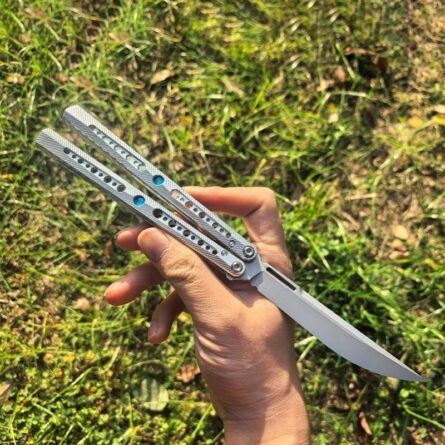 Blade Island Kongming Original Balisong with 7075 Aluminum Handle - Image 10
