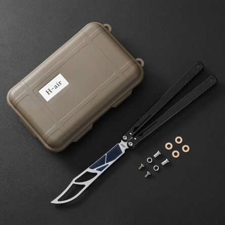 H-air YanBieGu V2 Original Balisong Aluminum Alloy Handle - Image 9