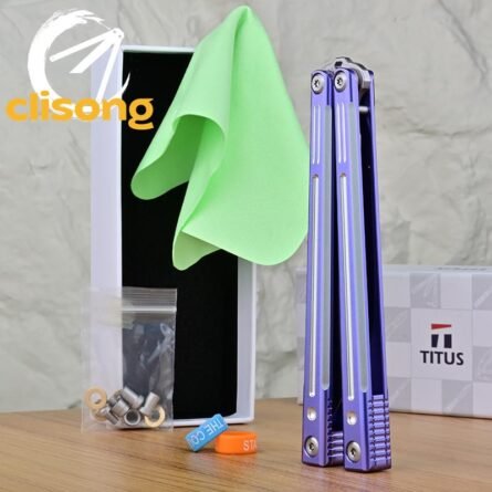 Titus Orion V1.5 Balisong Clone 7075 Aluminum - Image 7