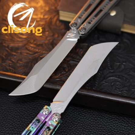 Baliplus Medusa Balisong Clone Titanium Handle - Image 9