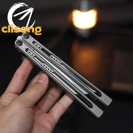 Baliplus Medusa Balisong Clone Titanium Handle - Image 5