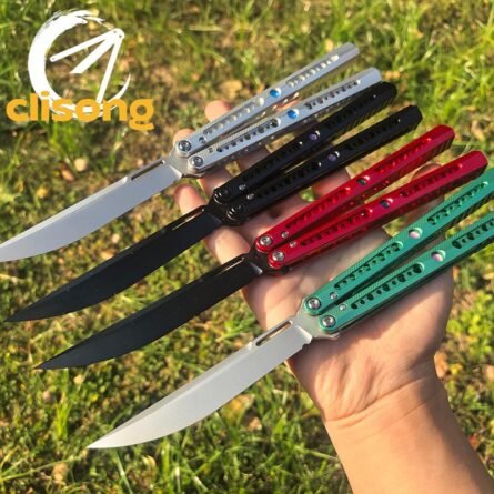 Blade Island Kongming Original Balisong with 7075 Aluminum Handle - Image 2