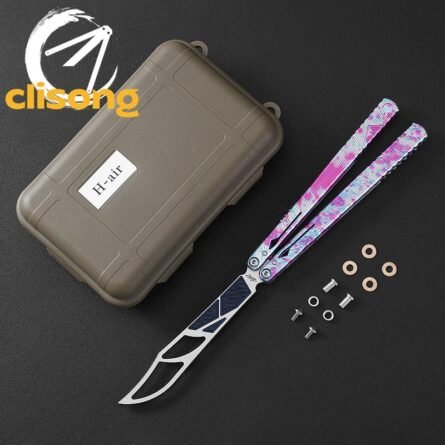 H-air YanBieGu V2 Original Balisong Aluminum Alloy Handle - Image 5