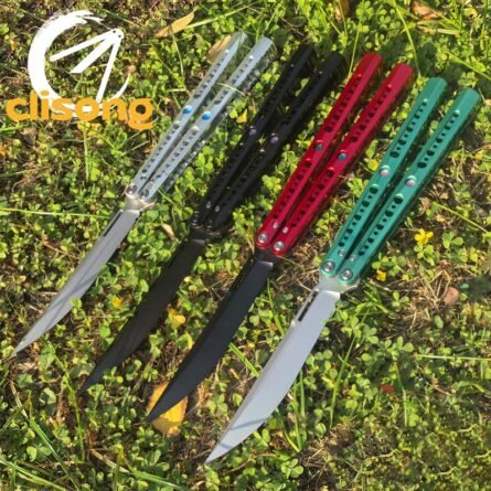 Blade Island Kongming Original Balisong with 7075 Aluminum Handle - Image 4