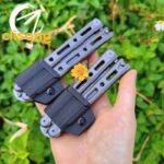 Baliplus BM85&BM82 Balisong Clone Titanium Handle - Image 6
