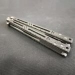 XIAOYU HOM Basilisk Balisong Clone Carbon Fiber Handle with Titanium Lining - Image 6