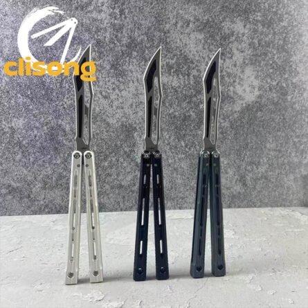 Banshu 8803 Original Balisong 7075 Aluminum Handle - Image 2