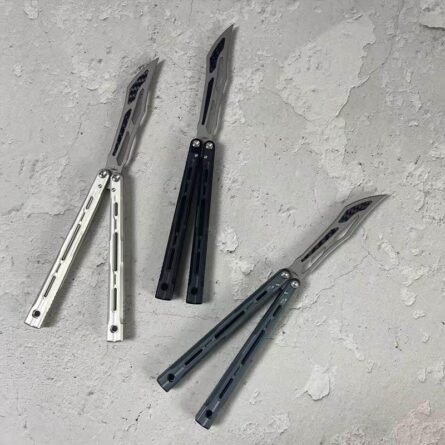Banshu 8803 Original Balisong 7075 Aluminum Handle - Image 3