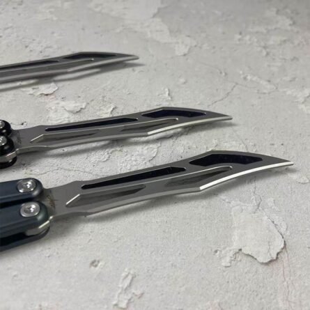 Banshu 8803 Original Balisong 7075 Aluminum Handle - Image 4