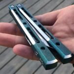 NEW Zunmade Monarch V1 clone Titanium alloy-handle Balisong - Image 3