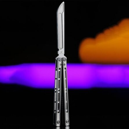 ARMED SHARK Sentinel V2 Balisong Titanium Handle - Image 5