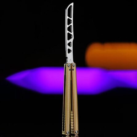 ARMED SHARK Sasori Balisong Titanium Handle - Image 6