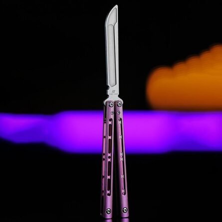 ARMED SHARK Sentinel V2 Balisong Titanium Handle - Image 8