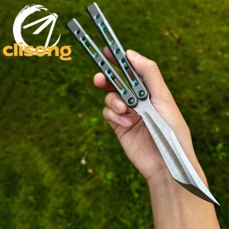 NEW Zunmade Monarch V1 clone Titanium alloy-handle Balisong