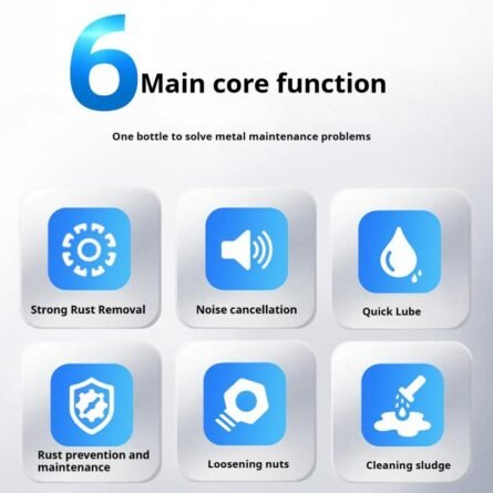 Rust Remover & Lubricant Spray – Powerful Metal Cleaner and Protective Solution for Balisong Maintenance - Image 2