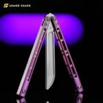ARMED SHARK MASHIN Balisong Titanium Handle - Image 2